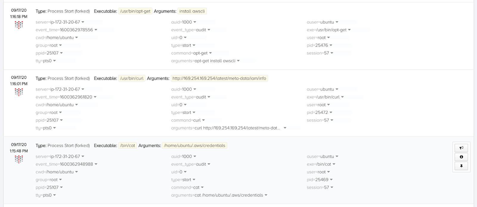 Figure 4:Accelerate Security with Threat Stack Telemetry